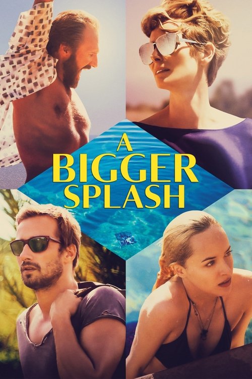 Movie poster for A Bigger Splash (2015)