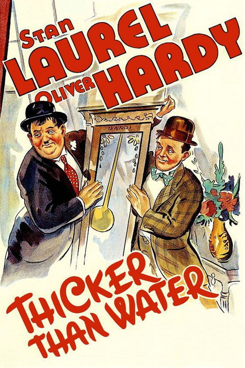 Movie poster for Thicker Than Water (1935)
