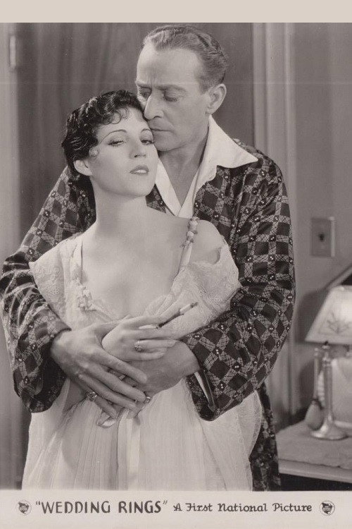 Movie poster for Wedding Rings (1929)
