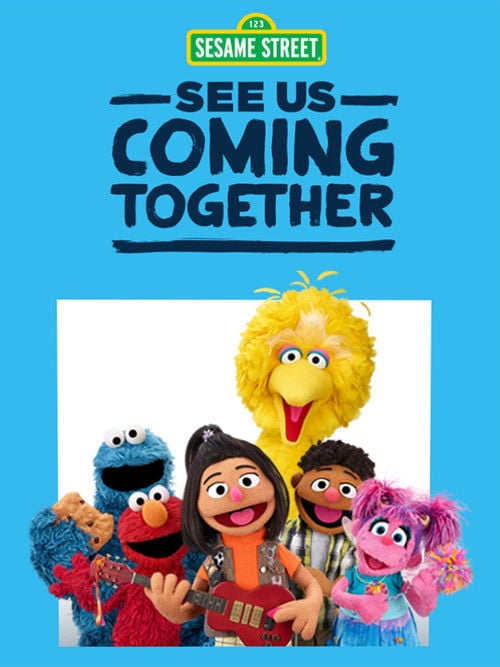 Movie poster for Sesame Street: See Us Coming Together (2021)