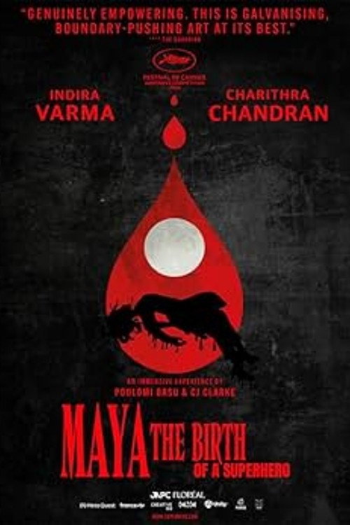 Movie poster for Maya: Birth of a Superhero (2024)
