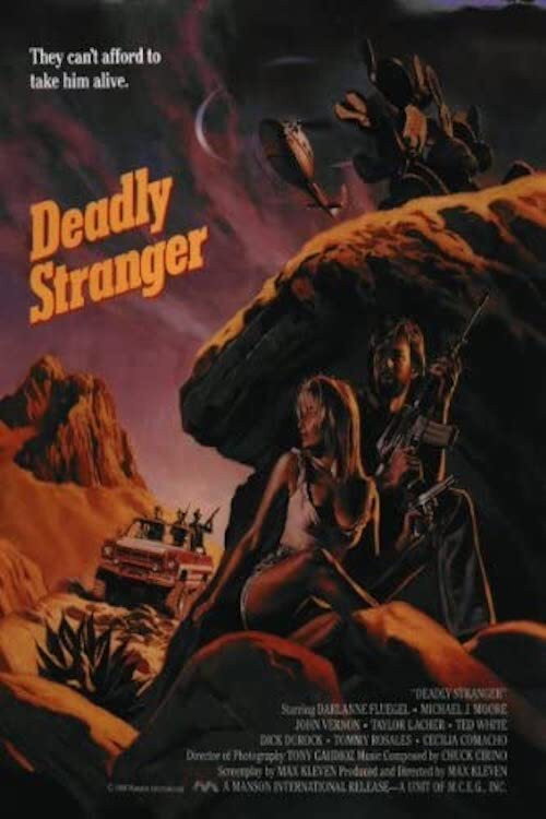 Movie poster for Deadly Stranger (1988)