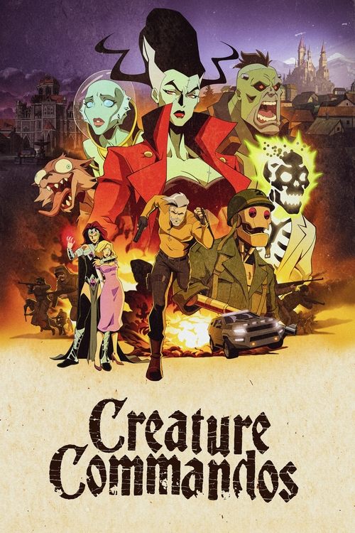 Series poster for Creature Commandos (2024)