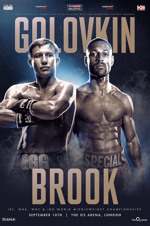 Movie poster for Gennady Golovkin vs. Kell Brook (2016)