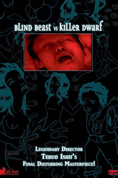 Movie poster for Blind Beast vs Killer Dwarf (2001)