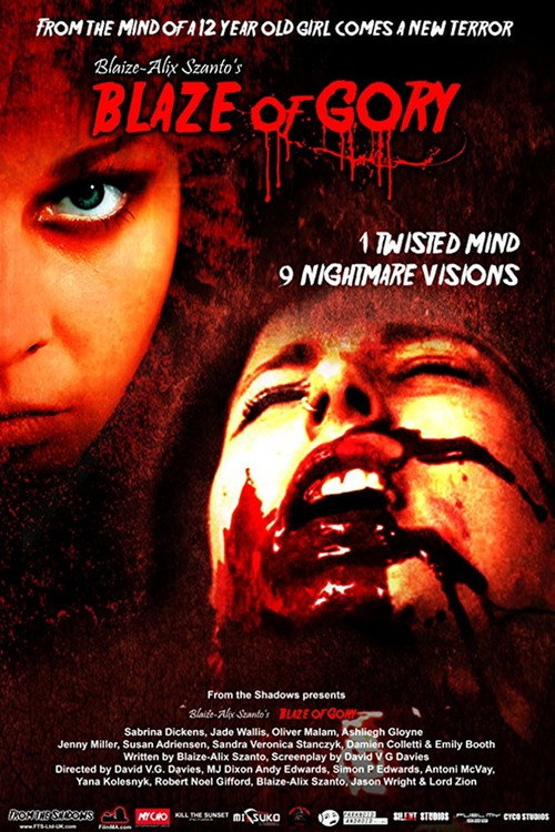 Movie poster for Blaze of Gory (2017)