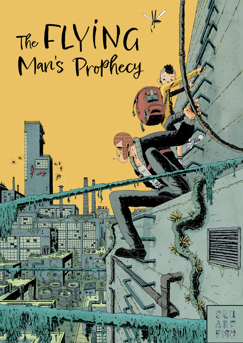 Movie poster for The Flying Man's Prophecy