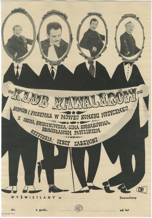 Movie poster for Klub kawalerów (1962)