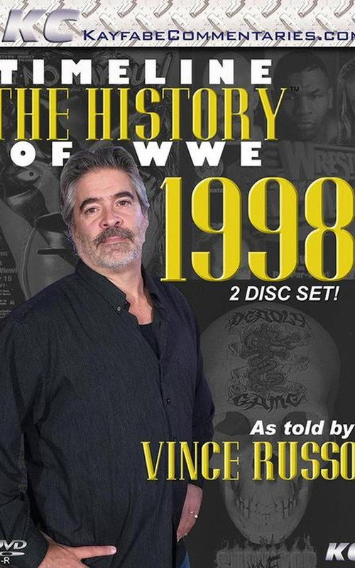 Movie poster for Timeline The History of WWE – 1998 – As Told By Vince Russo (2016)