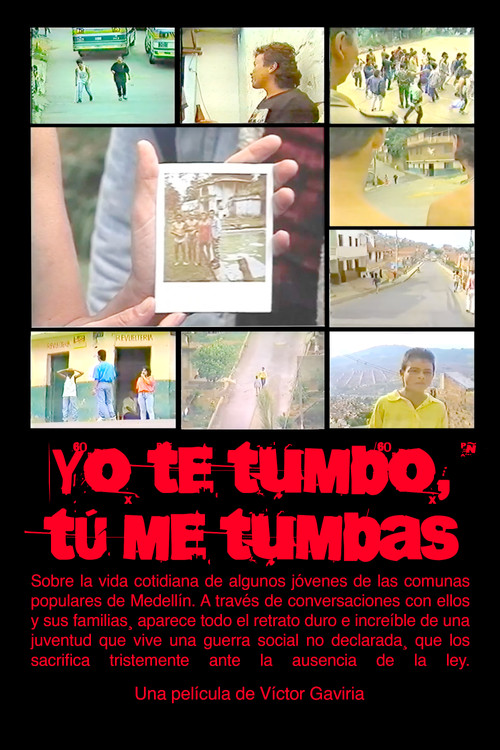 Movie poster for Yo te tumbo, tu me tumbas (1990)