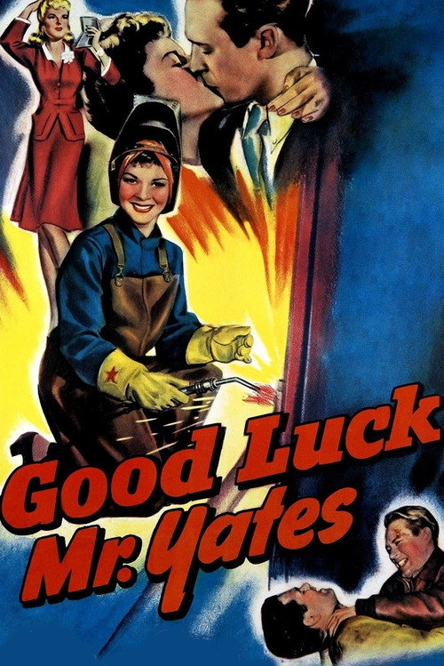 Movie poster for Good Luck, Mr. Yates (1943)