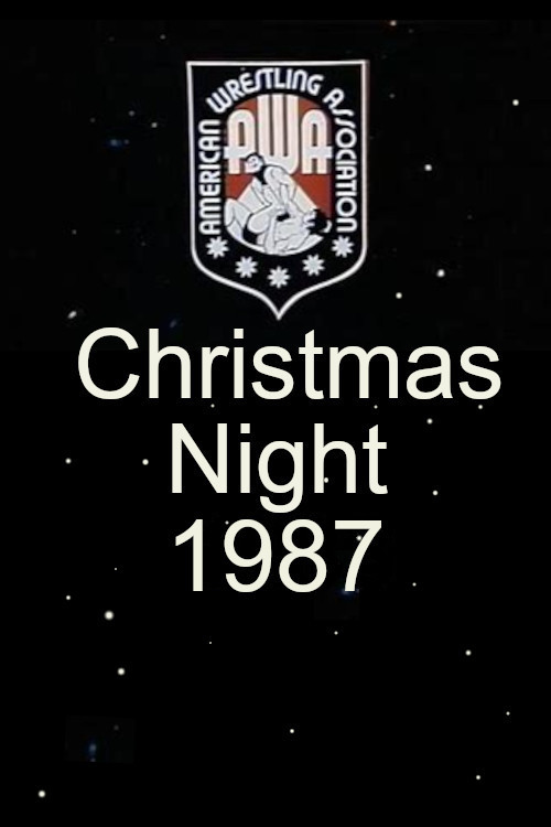 Movie poster for AWA Christmas Night 1987 (1987)