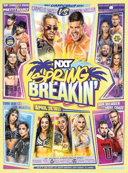 Movie poster for WWE NXT Spring Breakin' 2023 (2023)