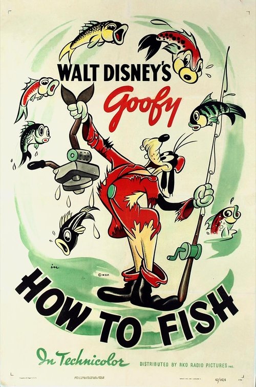 Movie poster for How to Fish (1942)