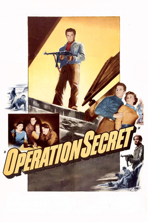 Movie poster for Operation Secret (1952)