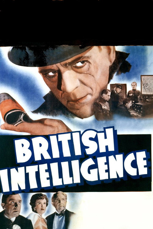 Movie poster for British Intelligence (1939)