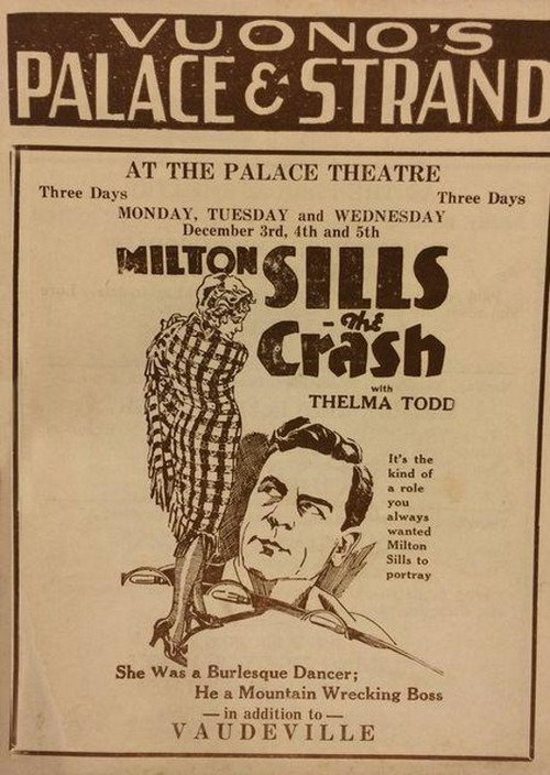 Movie poster for The Crash (1928)