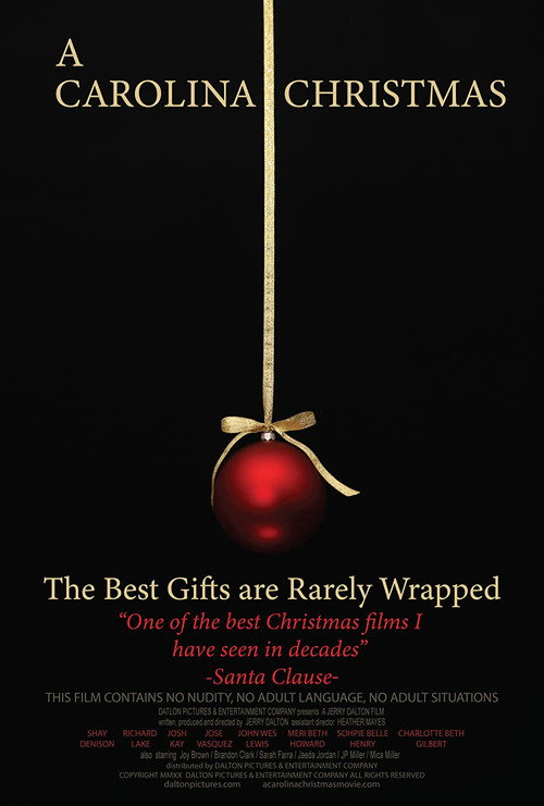 Movie poster for A Carolina Christmas (2020)