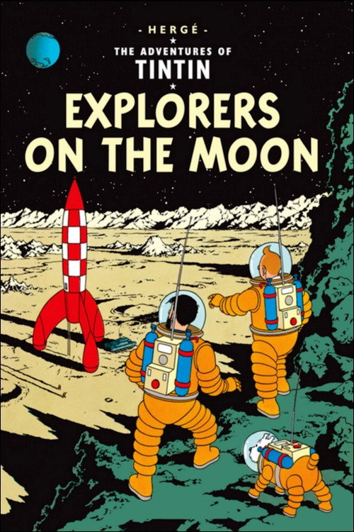 Movie poster for Explorers on the Moon (1992)