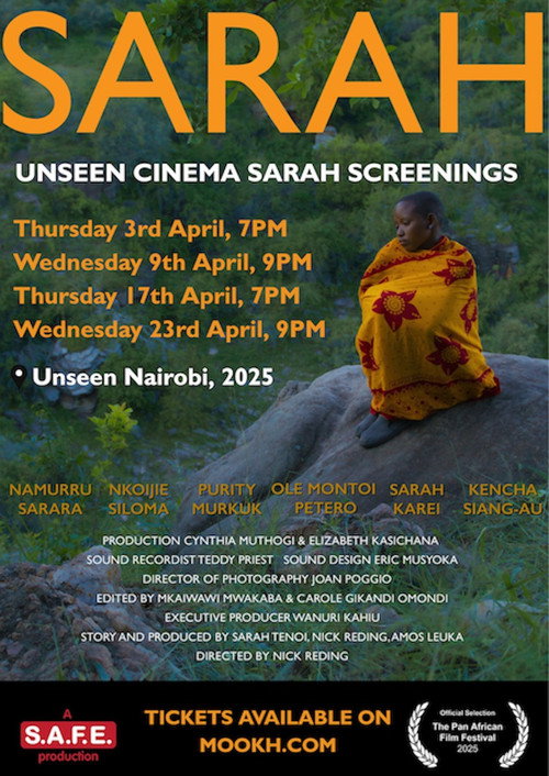 Movie poster for SARAH