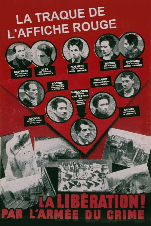 Movie poster for La traque de l'affiche rouge (2006)