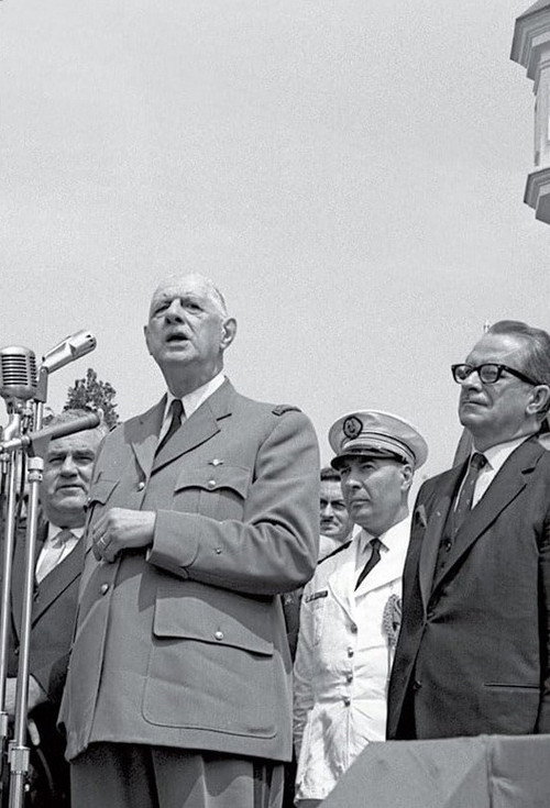 Movie poster for La visite du Général De Gaulle au Québec (1967)