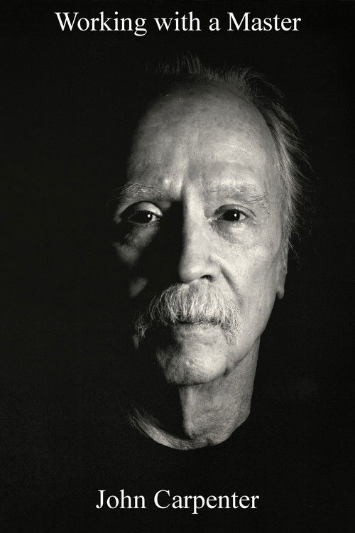Movie poster for Working with a Master: John Carpenter (2006)