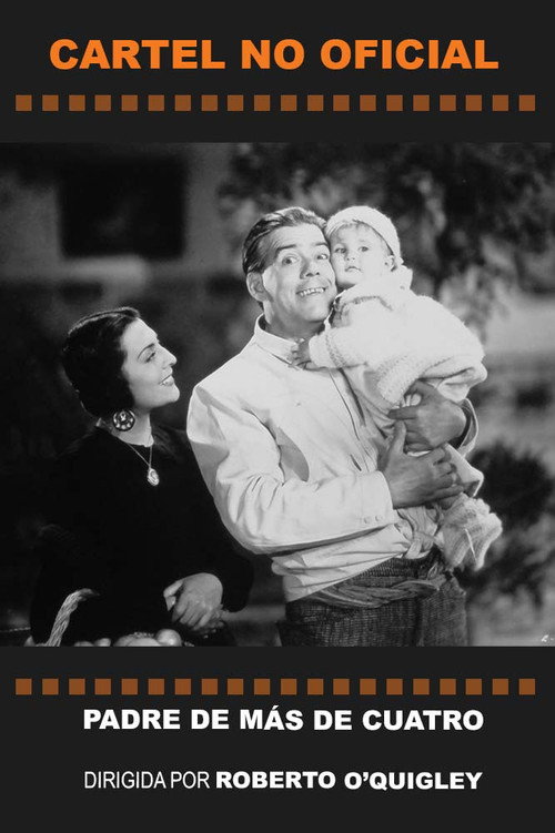 Movie poster for Padre de más de cuatro (1938)