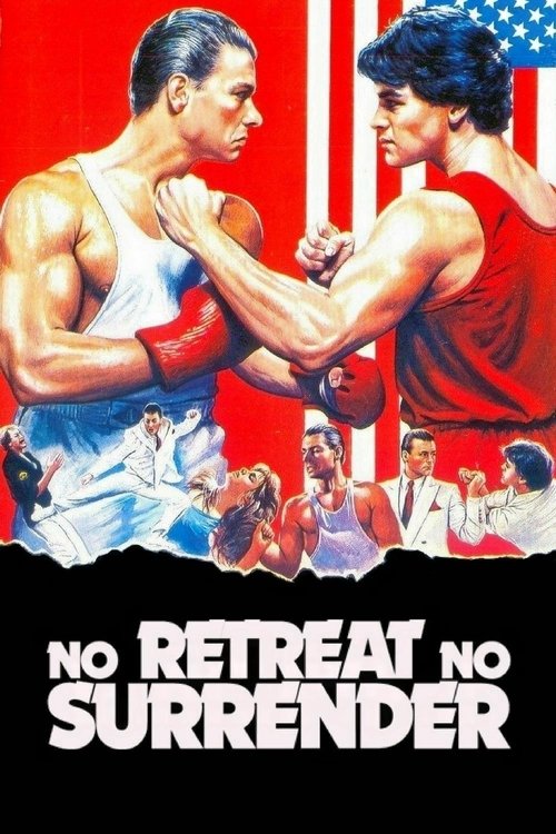 Movie poster for No Retreat, No Surrender (1986)