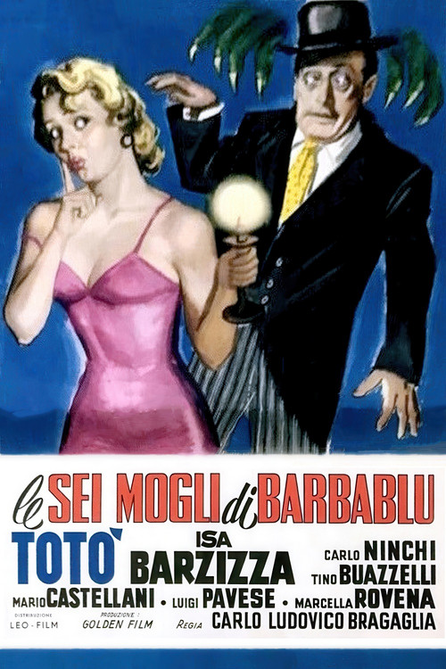 Movie poster for Le sei mogli di Barbablù (1950)