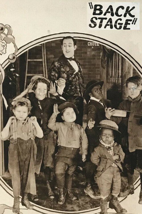 Movie poster for Back Stage (1923)