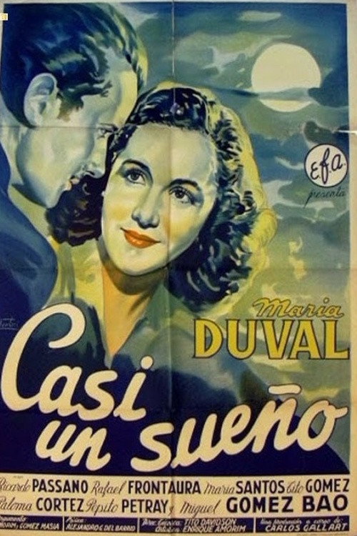 Movie poster for Casi un sueño (1943)
