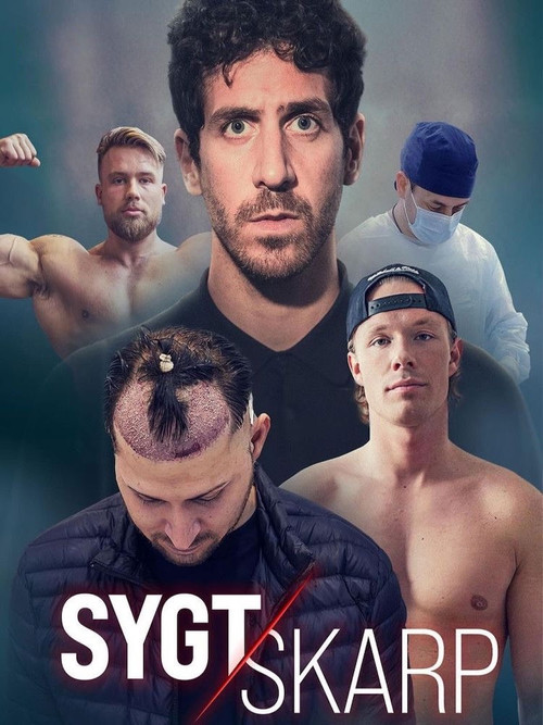 Series poster for Sygt skarp (2024)