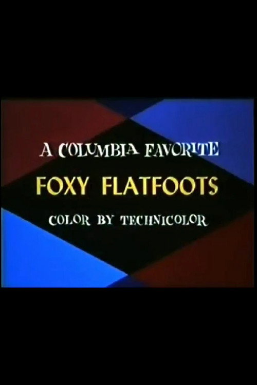 Movie poster for Foxy Flatfoots (1946)