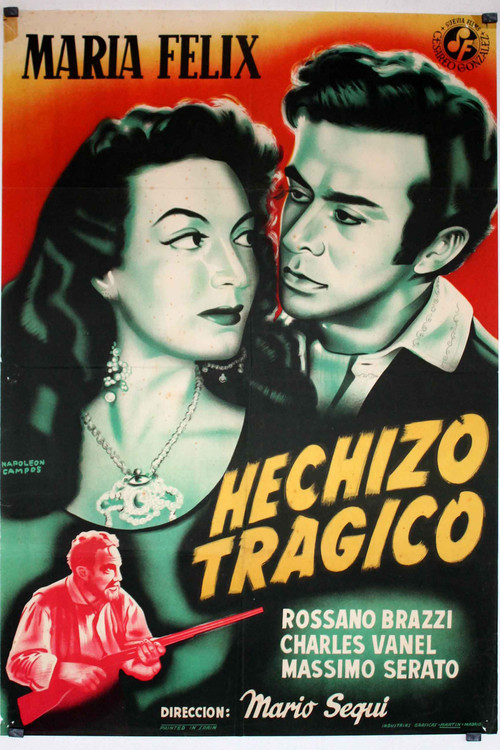 Movie poster for Tragic Spell (1951)
