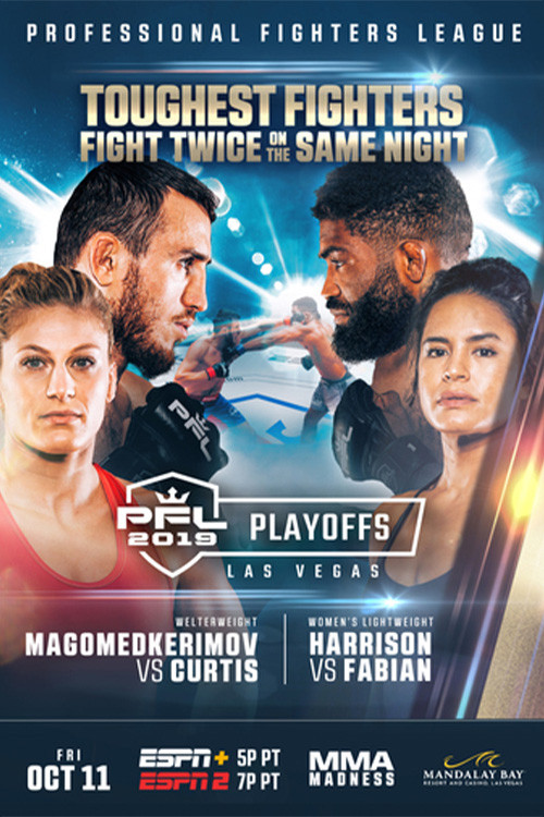 Movie poster for PFL 2019 #7: Playoffs - França vs. Michaud (2019)