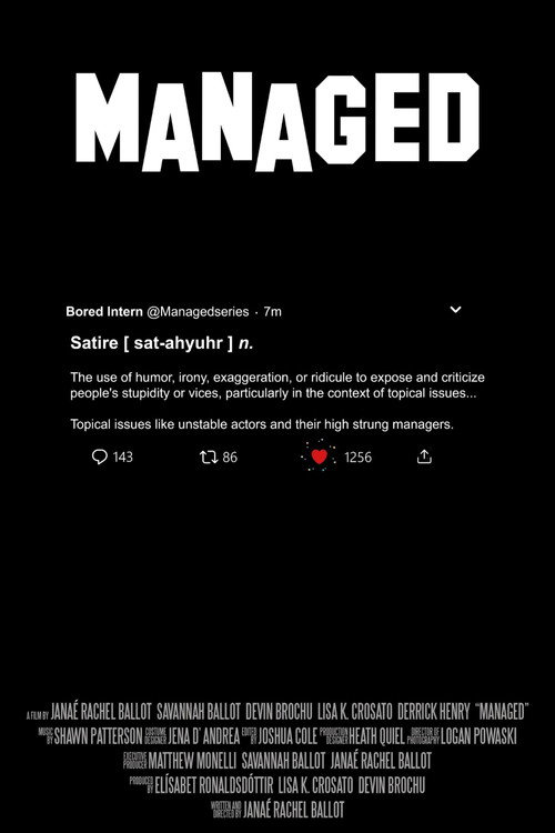 Movie poster for Managed
