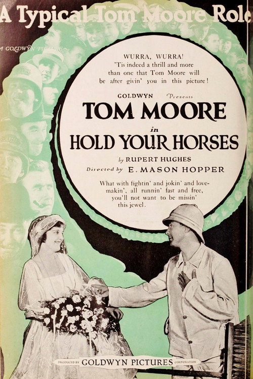 Movie poster for Hold Your Horses (1921)