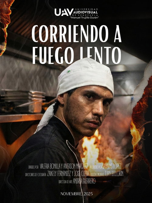 Movie poster for Corriendo a Fuego Lento (2025)