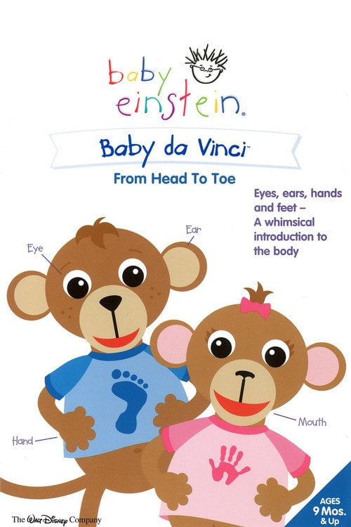 Movie poster for Baby Einstein: Baby Da Vinci - From Head to Toe (2004)