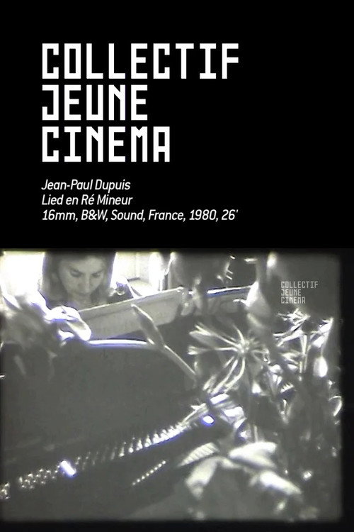Movie poster for Lied en ré mineur (1980)