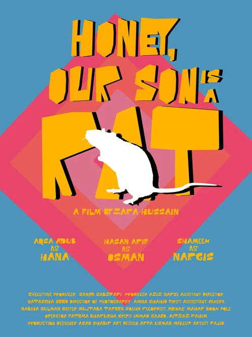 Movie poster for Honey, Our Son is a Rat (2026)