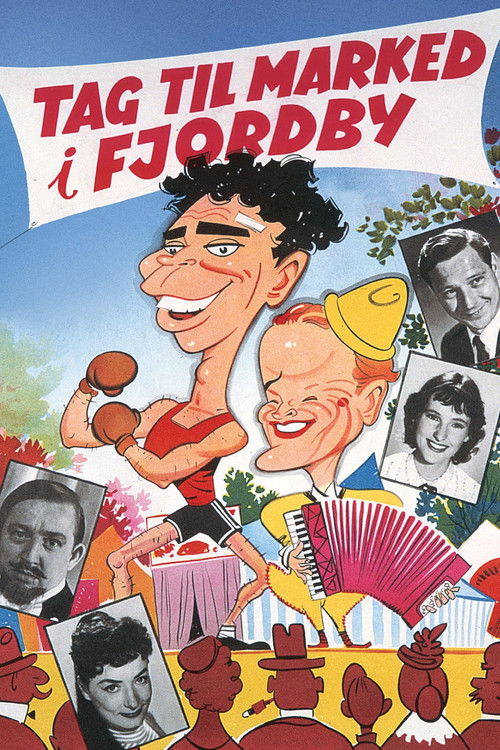 Movie poster for Tag til marked i Fjordby (1957)