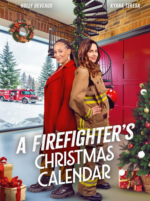 Movie poster for A Firefighter's Christmas Calendar (2025)