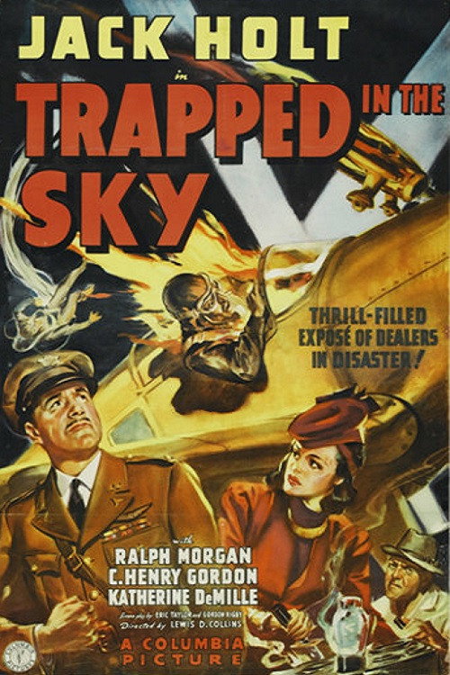 Movie poster for Trapped in the Sky (1939)