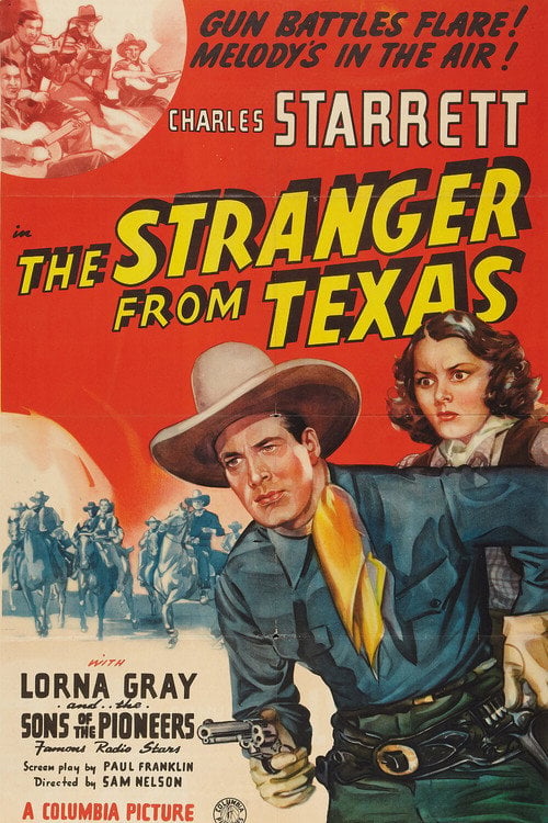 Movie poster for The Stranger from Texas (1939)