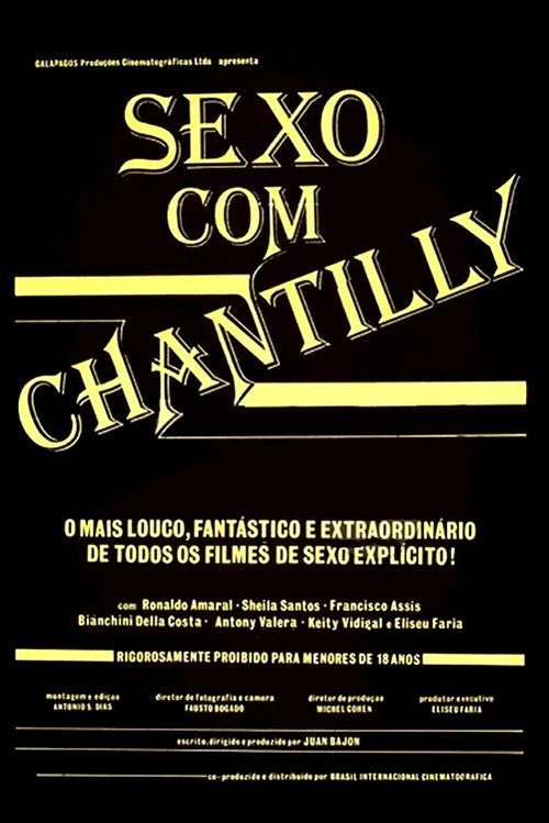 Movie poster for Sexo com Chantilly (1985)