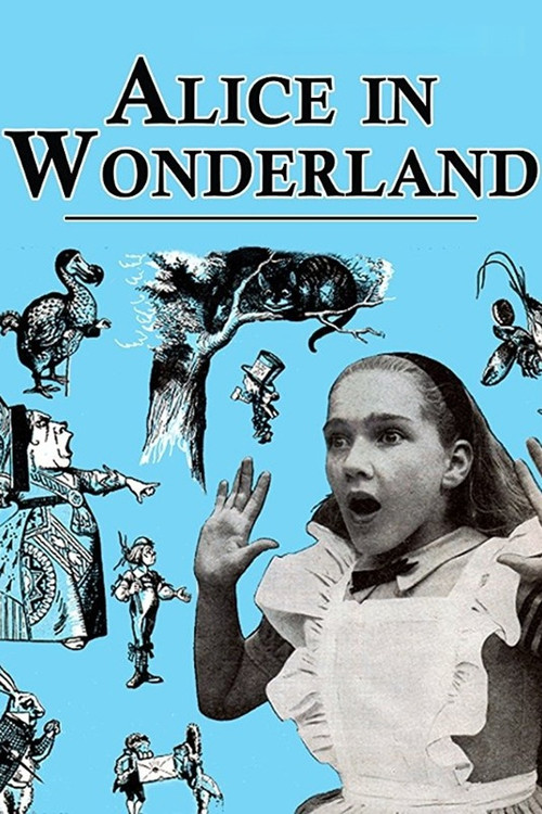 Movie poster for Alice in Wonderland (1955)