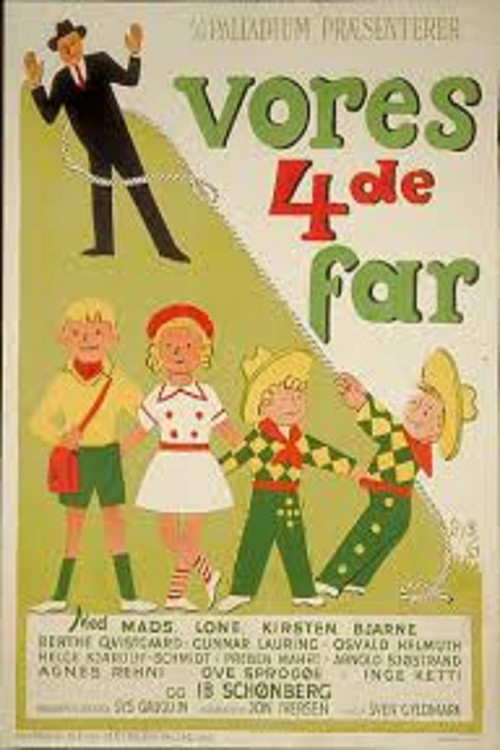 Movie poster for Vores fjerde far (1951)