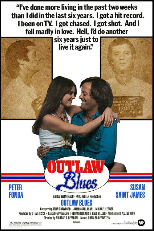 Movie poster for Outlaw Blues (1977)